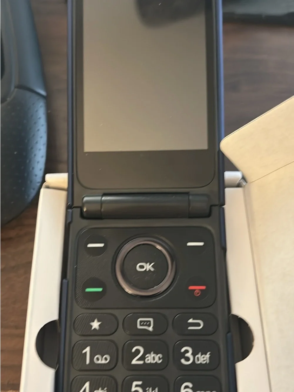 TCL Flip 4 5G Clamshell Phone - Black